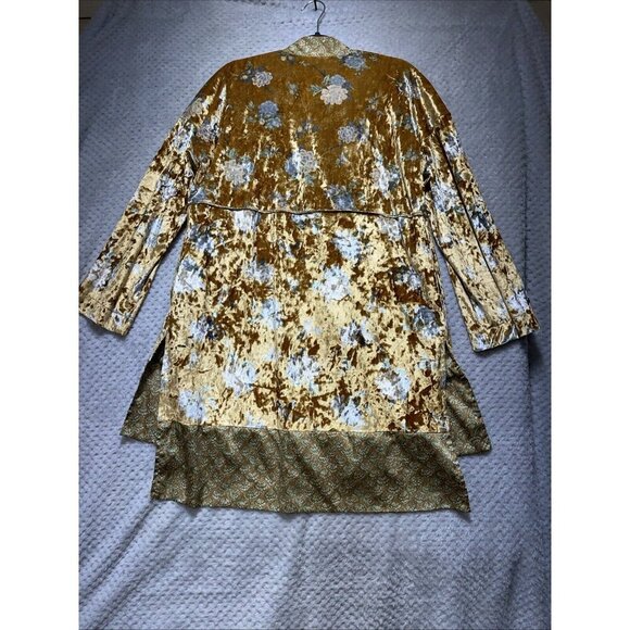 Out from Under X Urban Outfitters Starlight Crushed Velvet Kimono Robe Size XS/S - Picture 10 of 11